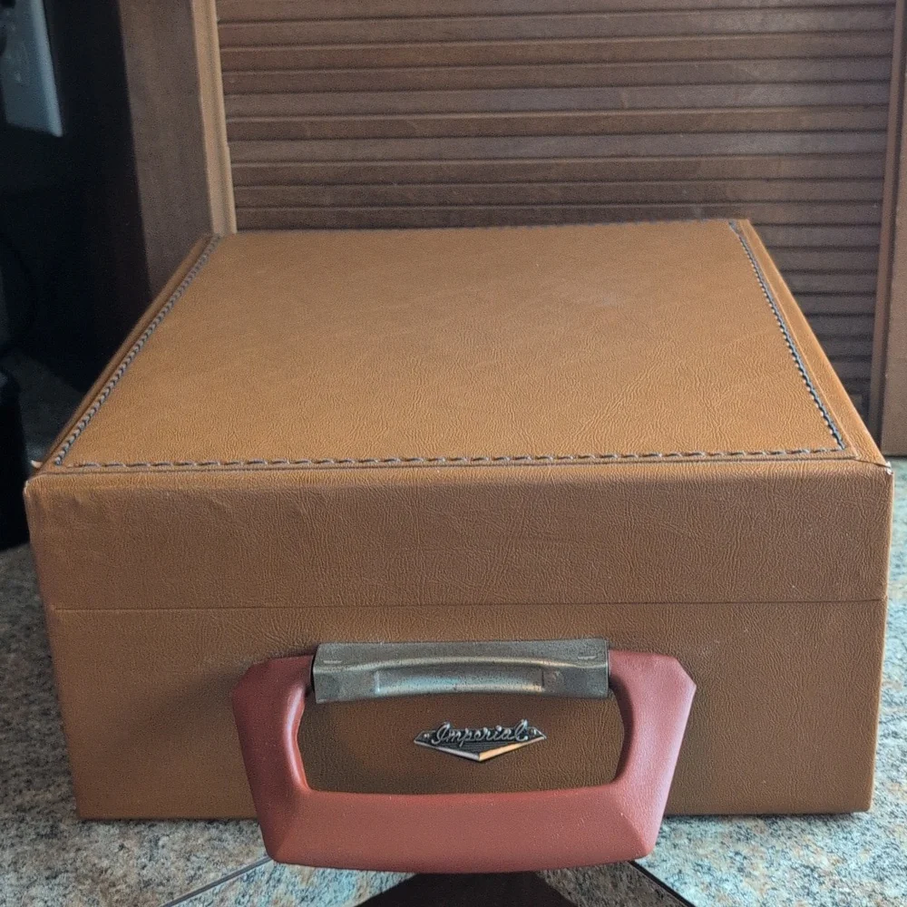 Vintage Imperial Travel Bar Set with Tools and